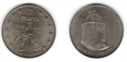 2 Euro Temporaire Precurseur De BAR LE DUC  1998, RRRRR, Gute Erhaltung, NI, Nr. 75 - Euro Delle Città