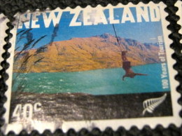 New Zealand 2001 The 100th Anniversary Of Tourism 40c - Used - Gebruikt