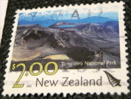 New Zealand 2003 Tongariro National Park $2.00 - Used - Gebruikt