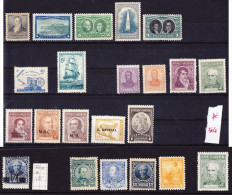 2015-0341 Lot Argentina * Nuevo Con Fijasello - Unused Stamps