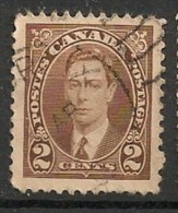 Timbres - Amérique - Canada - 1937 - 2 Cents - - Other & Unclassified