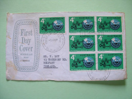 Australia 1967 Front Of FDC Cover To Ireland - Bank - Combination And Keys - Lettres & Documents