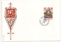 NIKLAUS VON FLUE,  1987 LIECHTENSTEIN. 1 FDC. 1 ENVELOPPE. - Lettres & Documents