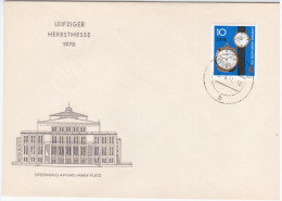 Germany Deutschland DDR 1970 Leipziger Herbstmesse, Opernhaus, Opera Music, Watch, Canceled In Dresden 1971 - 1950-1970