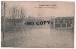 VILLENEUVE LE  ROI   -  Aspect Du Parc De La FAISANDERIE  ( Crue De Janvier 1910 ) - Villeneuve Le Roi