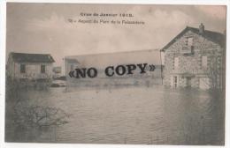 VILLENEUVE LE  ROI   -  Aspect Du Parc De La FAISANDERIE  ( Crue De Janvier 1910 ) - Villeneuve Le Roi