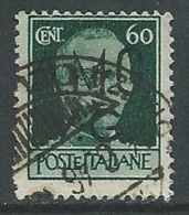 1945-47 TRIESTE AMG VG USATO IMPERIALE 60 CENT VERDE - L6 - Oblitérés