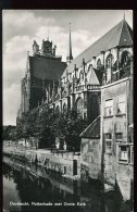 CPSM Pays Bas DORDRECHT Pottenkade Met Grote Kerk - Dordrecht