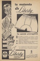 # MAGLIERIA CIT LIBERTY 1950s Advert Pubblicità Publicitè Reklame Underclothes Lingerie Ropa Intima Unterkleidung - 1940-1970 ...