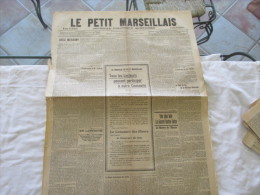 DU 30 JUILLET 1914 1ER PAGE - Le Petit Marseillais