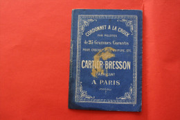 #VINTAGE LOISIRS CREATIFS MODELES ALPHABET à EXECUTER CORDDONNET à Croix>CROCHET GUIPURE CARTIER-BRESSON PARIS BRODERIE - Point De Croix