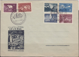 22. YUGOSLAVIA 1950 Philatelic Exhibition Navy Day Commemorative Cover - Lettres & Documents