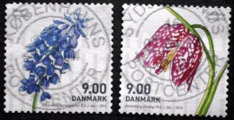 Denmark 2014  Minr.1768-69   (O)   FLOWERS  ( Lot B 951 ) - Gebruikt