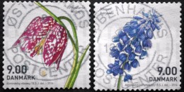 Denmark 2014  Minr.1768-69   (O)   FLOWERS  ( Lot B 952 ) - Gebruikt