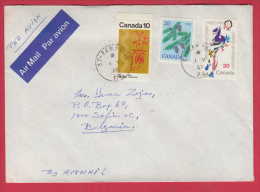 181376 / 1982 - 60 C. - Terry Fox SPORT Athlete MARATHON OF HOPE , PSEUDOTSUGA MENZIESIL , IROQUOIENS , Canada Kanada - Cartas & Documentos