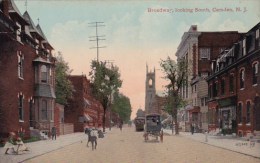 Broadway Looking South Canden New Jersey 1912 - Camden