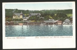 HOTEL WÖRTHERSEE Und Militär-Schwimmschule Kärnten Villach Ca. 1900 - Villach