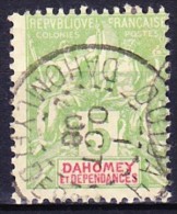 DAHOMEY 1901-05 YT N° 9 Obl. - Gebraucht