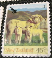 New Zealand 2005 Farmyard Animals Sheep 45c - Used - Gebraucht