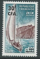 1965 FRANCIA REUNION TURISTICA AIX 30 F SU 60 CENT MNH ** - G19 - Nuevos