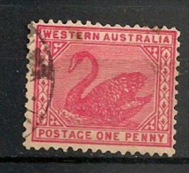Timbres - Océanie - Australie - Western Australia - 1905 - Service - 1 Penny - - Gebruikt