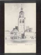 Bergen Op Zoom Groote Markt Met Toren édit. A.I.A. De Kok N° 6015 , Café De Breda - Bergen Op Zoom