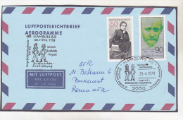 Germany DDR Old Aerogramme - Circulated 1979 To Romania - Sobres - Usados