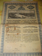 Emprunt De BUDAPEST 4%  1911  420 Francs - A - C