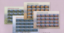 2015 Taiwan Corals Stamps (II) Sheets Coral Ocean Sea Marine Life Fauna - Agua
