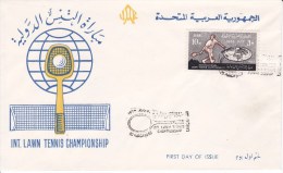 Egypte, 1963, Championnat De Tennis ( 15058/15) - Brieven En Documenten