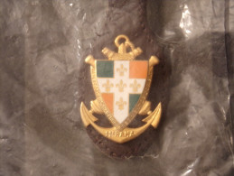 Insignes Militaire " 11e Régiment D'Artillerie De Marine - RAMa" Military Badges "" - RARE - Marine