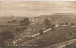 MONMOUTH FROM RESERVOIR - Monmouthshire