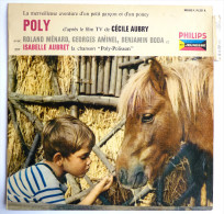 RARE Disque Vinyle 33T 25 Cm - POLY Cécil Aubry - PHILIPS 76221 R - 1962 ORTF - Collectors