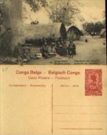 CONGO BELGE - CP N° 38 Neuve Avec Timbre Pré-imprimé (type COB N° 55) - Entiers Postaux