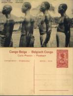 CONGO BELGE - CP N° 37 Neuve Avec Timbre Pré-imprimé (type COB N° 55) - Postwaardestukken