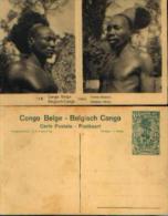CONGO BELGE - CP N° 119 Neuve Avec Timbre Pré-imprimé (type COB N° 66) - Postwaardestukken