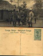 CONGO BELGE - CP N° 109 Neuve Avec Timbre Pré-imprimé (type COB N° 66) - Postwaardestukken