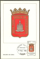 ESPAGNE Carte Maximum - Soria - Cartes Maximum