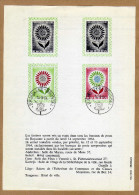 Feuillet Poste FDC 1298 1299 Europa - 1951-1960