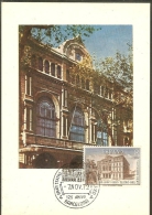 ESPAGNE Carte Maximum - Grand Thè›¯tre Du Liceo - Cartes Maximum