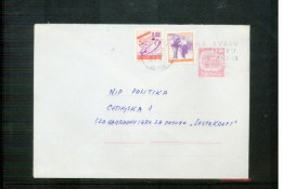 Yugoslavia 1990 Interesting Postal Stationery Letter - Covers & Documents