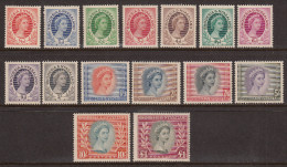 Rhodesia & Nyasaland 1954-56, Mint No Hinge/ Mint Mounted, See Desc, Sc# 1-15, SG 1-15, Need 3a - Rhodesië & Nyasaland (1954-1963)