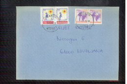 Yugoslavia 1990  Interesting Letter With Tax Stamps - Covers & Documents