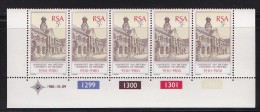 SOUTH AFRICA, 1980, MNH Control Strip Of  5, Pretoria University.,  M 574 - Nuovi