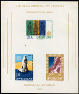 URUGUAY 1964 ** Schutz Der Nubischen Denkmäler - Block 5 MNH - Egyptologie