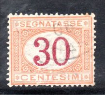 Y248 - REGNO 1870 , Segnatasse Il N. 7  Usato - Portomarken