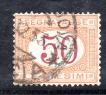 Y249 - REGNO 1870 , Segnatasse Il N. 9  Usato - Portomarken