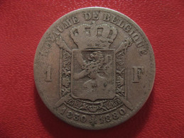 Belgique - 1 Franc 1830-1880 Leopold I LEopold II Commemoratif 1583 - 1 Frank