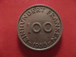 Saarland - 100 Franken 1955 0962 - Altri & Non Classificati