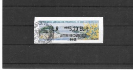 FRANCE 2015.TIMBRES DE DISTRIBUTEURS. 63 E ASSEMBLEE GENERALE DE PHILAPOSTEL. LA LONDE LES MAURES 2015  CACHET ROND. - 2010-... Abgebildete Automatenmarke